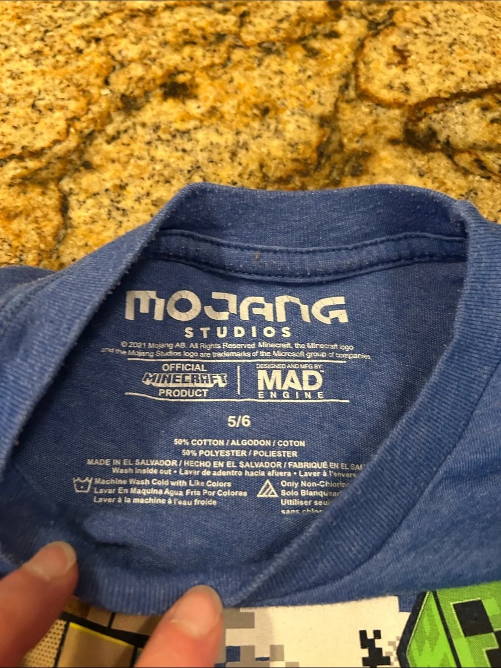 Mojang blue kids